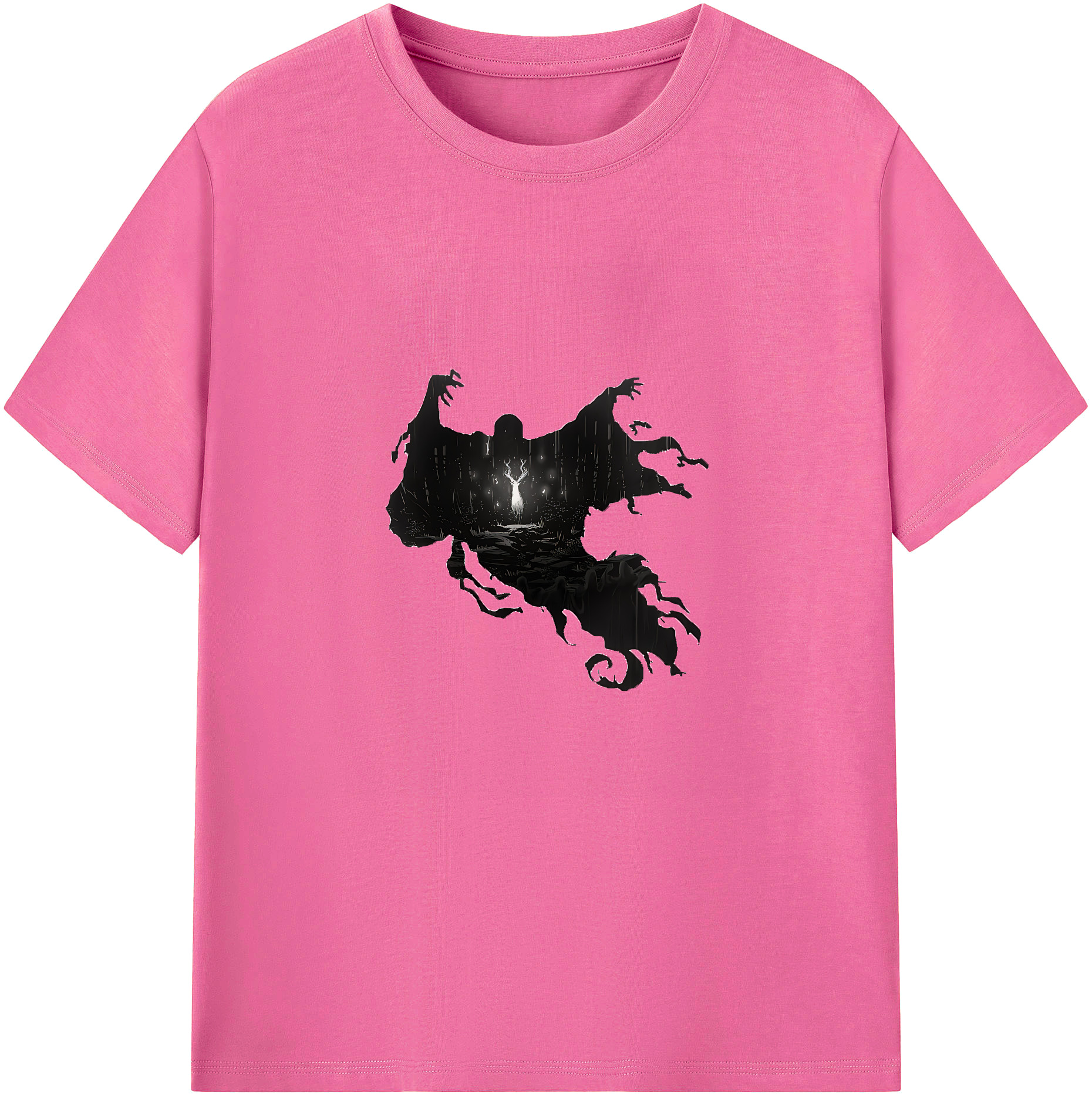 （画像用） Harry Potter ハリー・ポッターシリーズ レディースカジュアルプリントTシャツ（綿100％）